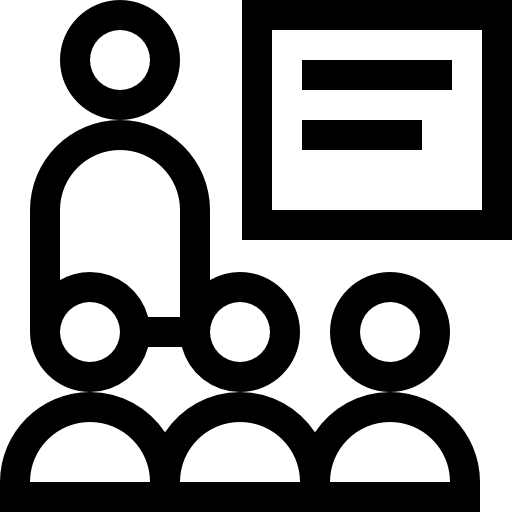 교육 및 컨설팅 아이콘